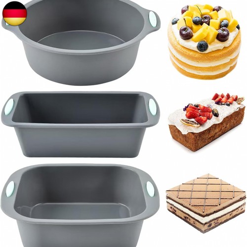Stück silikon backform - 3, set