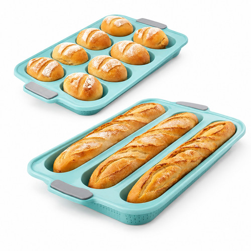 Silikon backform brötchen - backform,